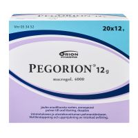 PEGORION 12 g 20x12 g jauhe oraaliliuosta varten, annospussi