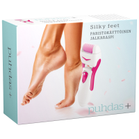 Puhdas+ Silky Feet Paristokäyttöinen jalkaraspi vaihtopäällä