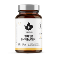 Puhdistamo Super D-vitamiini 120