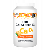 Puru Calsorin D3 500 mg + 10 mikrog 100 purutabl
