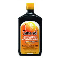 Sana-Sol appelsiininmakuinen monivitamiini 500 ml