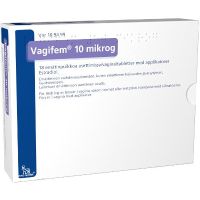 VAGIFEM 10 mikrog 18 fol emätinpuikko, tabletti