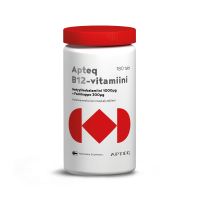 Apteq B12 metyylikobalamiini 1000 mikrog 180 tabl