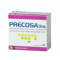 PRECOSA 250 mg 20 kpl jauhe oraalisusp varten