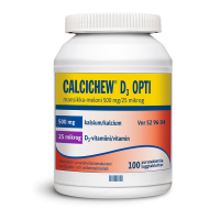 CALCICHEW D3 OPTI MANSIKKA-MELONI 500 mg/25 mikrog 100 kpl purutabl