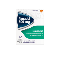 PANADOL 500 mg 12 fol tabl, kalvopääll