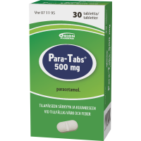 PARA-TABS 500 mg 30 fol tabl