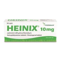 HEINIX 10 mg 30 fol tabl, kalvopääll
