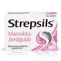 STREPSILS MANSIKKA 1,2/0,6 mg 36 fol imeskelytabl