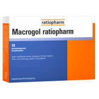 Macrogol Ratiopharm 10 kpl annospussi 13,8g