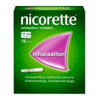Nicorette Inhalaattori 10 mg 18 inhalaatiokapselia