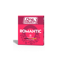 One Touch Romantic mansikanm. kondomit romanttinen tuoksu 3 kpl