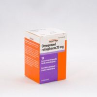 OMEPRAZOL RATIOPHARM 20 mg 14 kpl enterokaps, kova