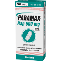 PARAMAX RAP 500 mg 30 fol tabl