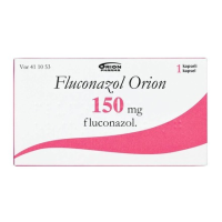 FLUCONAZOL ORION 150 mg 1 fol kaps, kova