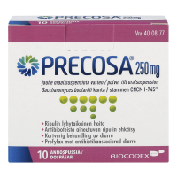 PRECOSA 250 mg 10 kpl jauhe oraalisuspensiota varten