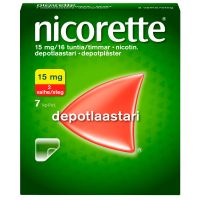 Nicorette 15 mg/16 h pitkävaikutteinen laastari 7 kpl