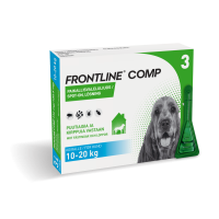 Frontline Comp 134 mg / 120.6 mg 3 x 1.34 ml paikallisvaleluliuos Pipetti