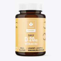 Puhdistamo Pharma Daily D-vitamiini 200 kaps  20 mikrog