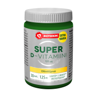 Bioteekin Super D-vitamiini 125 mikrog 30 kaps