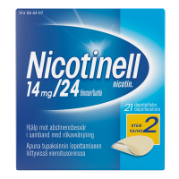 NICOTINELL 14 mg/24 h 21 kpl depotlaast