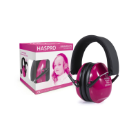 Haspro KIDS lapsen 4- v kuulosuojaimet pinkki 1 kpl