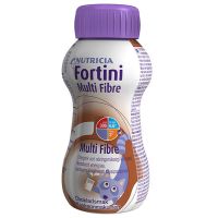 Fortini Multi Fibre 200 ml neste, lasten täydennysravintovalmiste kaakao