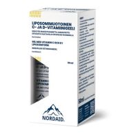 Nordaid Liposomaalinen C+D-vitamiinigeeli 50 ml