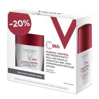 Vichy Antiperspirantti 96h Clinical Control 50 ml Tuplapakkaus