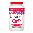 Calsorin 500 mg + D3 20 mikrog 130 tabl kampanjapakkaus