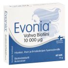 Evonia Vahva Biotiini 10000 mikrog 60 tablettia