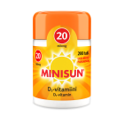 Minisun D-Vitamiini 20 mikrog 200 tabl