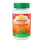 Minisun D-vitamiini Pehmokonna Mansikka 10 mikrog 60 purutabl