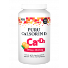 Puru Calsorin D3 500 mg + 20 mikrog 100 purutabl