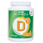 Minnea D-vitamiini 50 mikrog 300 kaps