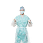 Medrull Surgical Dressing Gown disposable kuitukankainen suojatakki 10 kpl