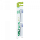 Gum Sonic Daily vaihtoharjaspäät 2 kpl valkoinen