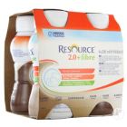 Resource 2.0 Fibre 4x200 ml neste, täydennysravintovalmiste kahvi