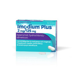 IMODIUM PLUS 2/125 mg 6 fol tabletti
