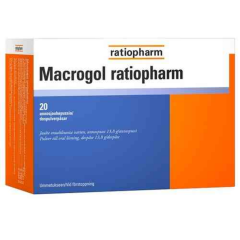 Macrogol Ratiopharm 50 kpl annospussi 13,8g