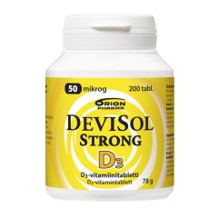 Devisol Strong 50 mikrog 200 tabl imeskelytabletti
