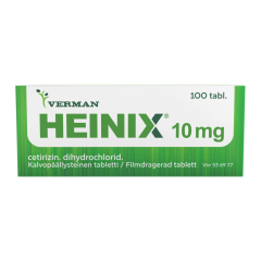 HEINIX 10 mg 100 fol tabletti, kalvopäällysteinen