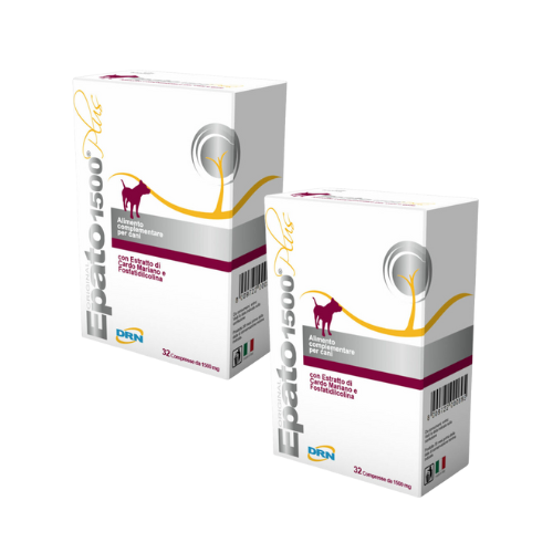 Epato 1500 plus koiralle 2x32 tabl säästöpakkaus | 70,90 €