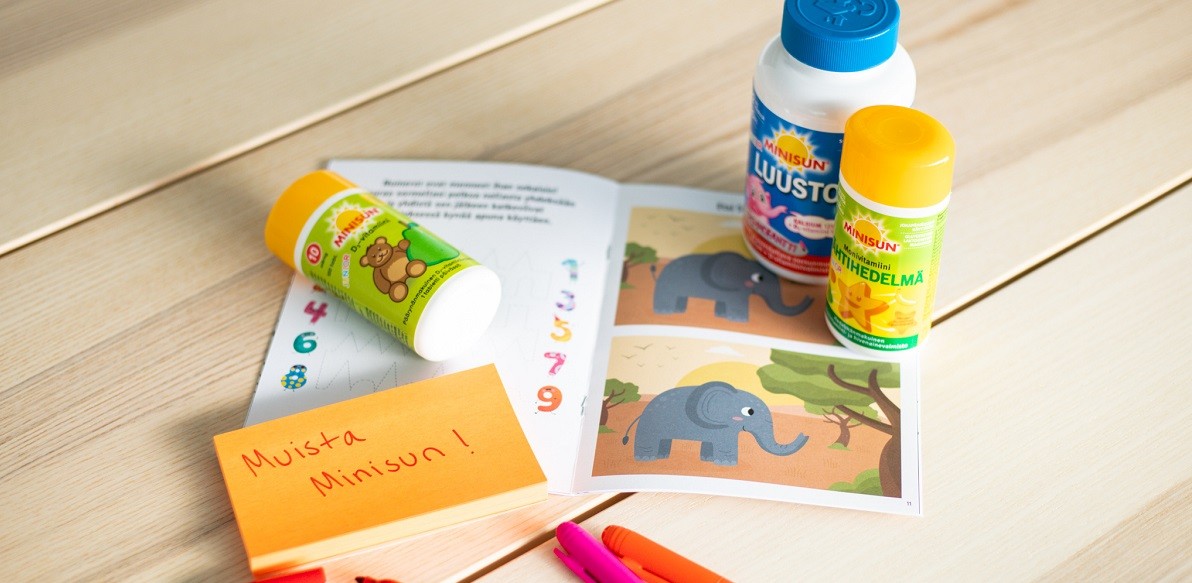 Mitä vitamiineja lapselle?
