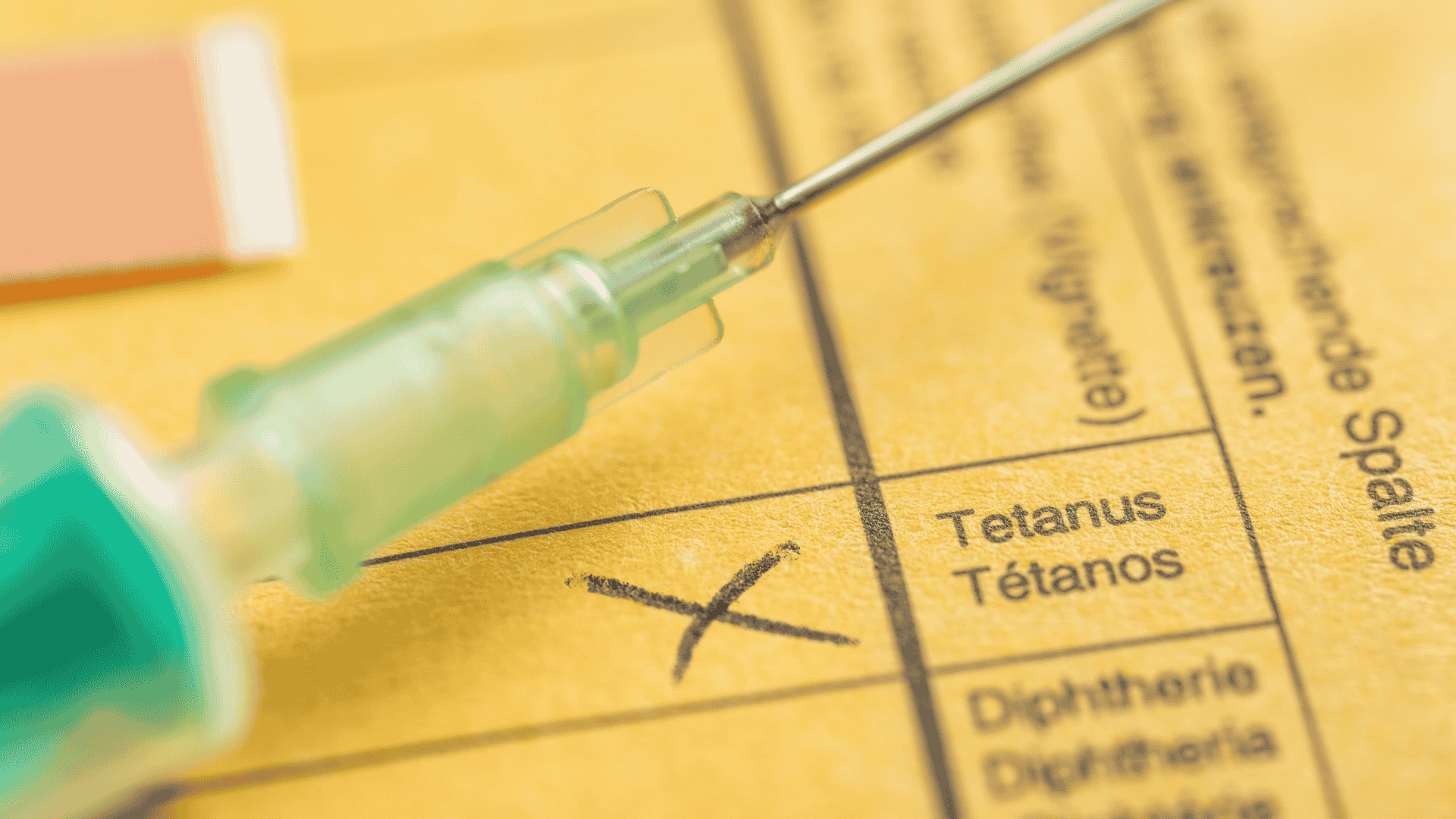 jäykkäkouristusrokotus