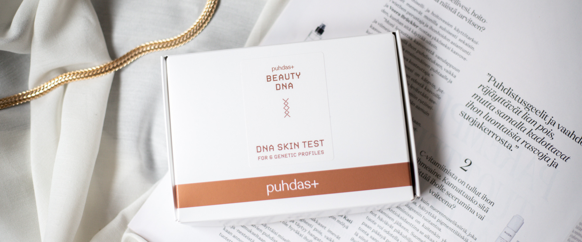 Puhdas+ Beauty DNA testi mullistaa käsityksen ihonhoidosta